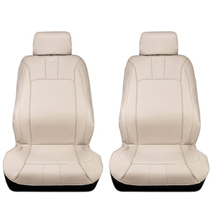 Pilot Antimicrobial 99.9% cleaner  seat covers, Beige,Cont 2 cubre asientos (4 piezas)