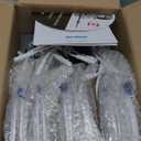 VOLISUN 12 Pack 7 inch Recessed Lighting, 5CCT LED Recessed Light with Junction Box, 2700K-5000K Selectable, Dimmable Can less Wafer Downlight, LED Ceiling Light ETL Certificated (White)