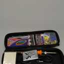 Wood Burning Kit, K KERNOWO 76Pcs Pyrography Wood Burning Tool Kit 60W Adjustable Temperature Wood Burner Pen, DIY Creative Tools Stippling Kit for Embossing, Carving, Pyrography for Beginners