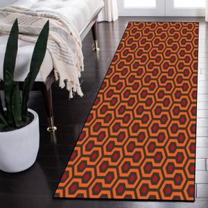 Long Rug The Shining Overlook Hotel Non-Slip Area Floor Mat Indoor Outdoor Decor Hallway Entryway Living Room Bathroom Kitchen Carpet Runner Rug Yoga Mat, Multi1, 24x71inch