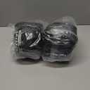 2 x Travel Memory Foam Pillow - Adjustable Size. Essentials for Head, Chin and Neck Support During Airplane Travel, Long Flight, Car Ride/Driving, Sleeping, and Power Nap. Machine Washable. (Black)