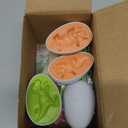 Playdough Dinosaur Eggs Sets, Easter Basket Stuffers for Toddler, Playdough Sets for Kids Ages 4-8, Easter Dino playdoh Dinosaur Play Dough Eggs Molds Toys Gifts