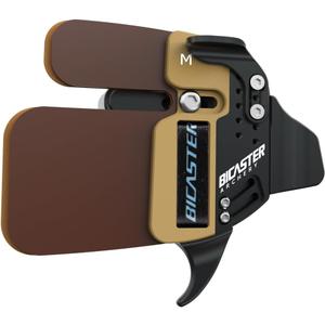 BICASTER Archery Log Recurve Finger Tab Cordovan (Medium, Right) BICASTER Archery Log Recurve Finger Tab Cordovan (Medium, Right)