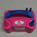 Nulink Electric Balloon Pump, Portable Electric Balloon Blower Machine Balloon Air Pump Dual Nozzle 110V 600W Balloon Inflator for Party Decorations (Rose red)