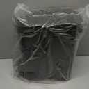 Cesun Small Bathroom Trash Can with Lid Soft Close, Step Pedal, 6 Liter / 1.6 Gallon Stainless Steel Garbage Can with Removable Inner Bucket, Anti-Fingerprint Finish (Matt Black)