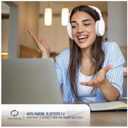 Wireless Over-Ear Headphones, White