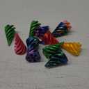 6Pcs Spiral Cone Fidget Toy,Impossible Cone Impossible Pyramid Passthrough Toy,3D Printed Spiral Cone Fidget Toy,Mini Vortex Thread Illusion Desktop Deco Souvenir Gift for Anxiety Relaxing