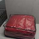 yescool Weighted Blanket for Adults (20 lbs, 88 x 104, Red Grey) Cooling Heavy Blanket for Sleeping Perfect for 190-210 lbs, Queen Size Breathable Blanket with Premium Glass Bead, Machine Washable (Rose)