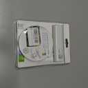 Rechargeable LED Strip Lights for Cabinets - LUXJET 2M Cool White Motion Sensor led Strip Lights for Bedroom, Kitchen, Under Cabinet, TV, Stairs, Door Frame (1Pack)