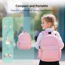 Icarer Kids Bluetooth Headphones with 85dB Volume Limiter, Bluetooth 5.4 & 20H Playtime, Ultra-Soft Foldable Over-Ear Headset with Mic, FM/TF/Wired Mode, Cute Animal Design for School Travel (Pink)