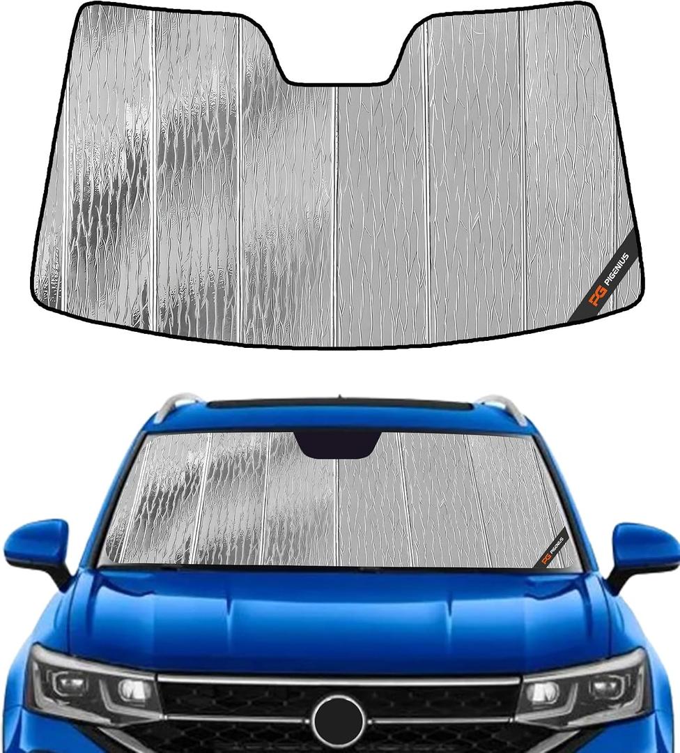 Windshield Sunshade for Volkswagen Taos 2022-2024, Front Window Sun Shade - AstraGuard