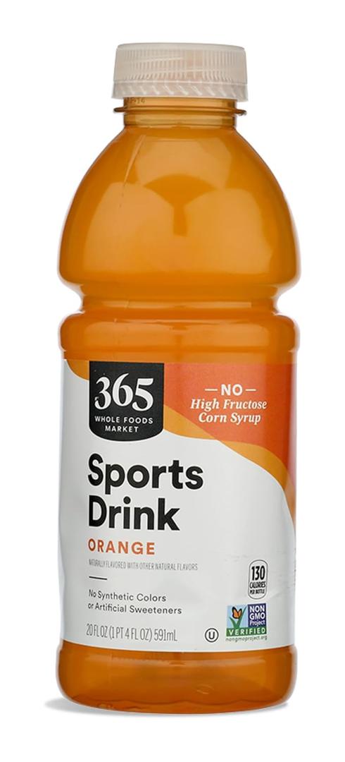 365 by Whole Foods Market, Sports Drink, Orange, 20 Fl Oz (EXP 04/13/27)