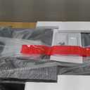 MXV 70" Fireplace TV Stand, Modern Entertainment Center & 36 Inch Electric Fireplace with Remote Control, LED Light, Fire Place Tv Stand for Living Room for TVs up to 80", Black + Black