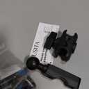 TUSITA Motorcycle Mount Brake Clutch Reservoir Ball Base B Size 1", Double Socket Arm - B Size Short