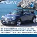 APPERFiT Windshield Post Trim A-Pillar Cover Compatible with Mini Cooper R55 R56 R57 2007-2015 Windshield Side molding Replaces 51137272583