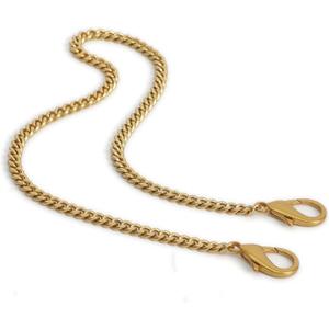 Mini Nice Purse Chain Strap Replacement Handbag Crossbody Shoulder Purse Strap Accessories Charms (Antique Gold,18 Inch)