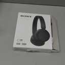 Sony WH-CH520 Wireless Headphones Bluetooth On-Ear Headset with Microphone and up to 50 Hours Battery Life with Quick Charging, Black