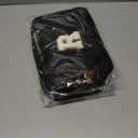 Graduation Gifts for Him - Crossbody Bag for Men, Sling Bag / Waist Pack for Travel & Sports, Initial White L, Black