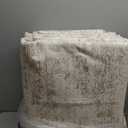 10x14 Area Rugs for Living Room, Non Slip Machine Washable Vintage Rugs, Low Pile Lightweight Large Rug for Bedroom, Dining Room, Home Office Beige