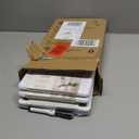 U Brands Contempo Magnetic Dry Erase Board White Board Bundle, 8.5 x 11, White Modern Frame, Includes 4 Boards, 4 Markers, and 4 Magnets