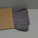 OWENIE Grey Sheer Curtains, Sheer Curtains 84 inches Long 2 Panels Set, Rod Pocket Voile Fimly Gray Drapes for Living Room/Bedroom, 2pcs, Each 42" W x 84" L