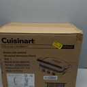Cuisinart Griddler Indoor Grill, Panini Press, Sandwich Maker & More, 5-in-1 Grilling, Dishwasher-Safe Nonstick Cooking Plates, GR-4NNAS, Stainless Steel