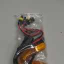 BASIKER Auto Front Grille Lights for 2004-2019 Ford F150 F250 F350 External LED Decoration | 3 Pack Amber Lens