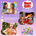 Christmas Advent Calendar 2025 for Kids 24 Day Holiday Countdown with 3D Printed Animals Educational STEM Toys, Christmas Decorations & Party Favors Gift Set