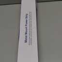 HHSOET 8 Outlet Metal Wall Mount Power Strip, Surge Protector Long Power Strip with Switch, Heavy Duty Wide Spaced Surge Protector, 10 FT SJT 14AWG Black Spring Cord.