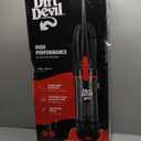 Dirt Devil Multi-Surface+ Upright Bagless Vacuum Cleaner for Carpet and Hard Floor, Powerful, Lightweight, Corded Vacuum Cleaners for Home Use, Red