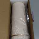 Travel Electric Kettle Portable Mini Kettle,Small Hot Water Boiler with 4 Temperature Settings,304 Stainless Steel,Fast Boiling Water with Auto Shut-Off and Boil Dry Protection,400ml (Beige, 400ML)