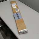 No Drill Blinds for Windows 1" Vinyl L-Shaped Slats Cordless Mini Blinds for Home, for Window Size 29" W  36" H White