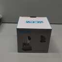 ZCCZ Black Soap Dispenser with Sponge Holder, Kitchen Soap Dispenser Pump, Sponge Caddy and Brush Holder 3 in 1 Set Organizer for Sink Countertop, Removable Tray, Marble Look (Brush NOT Included) (Granite Effect)