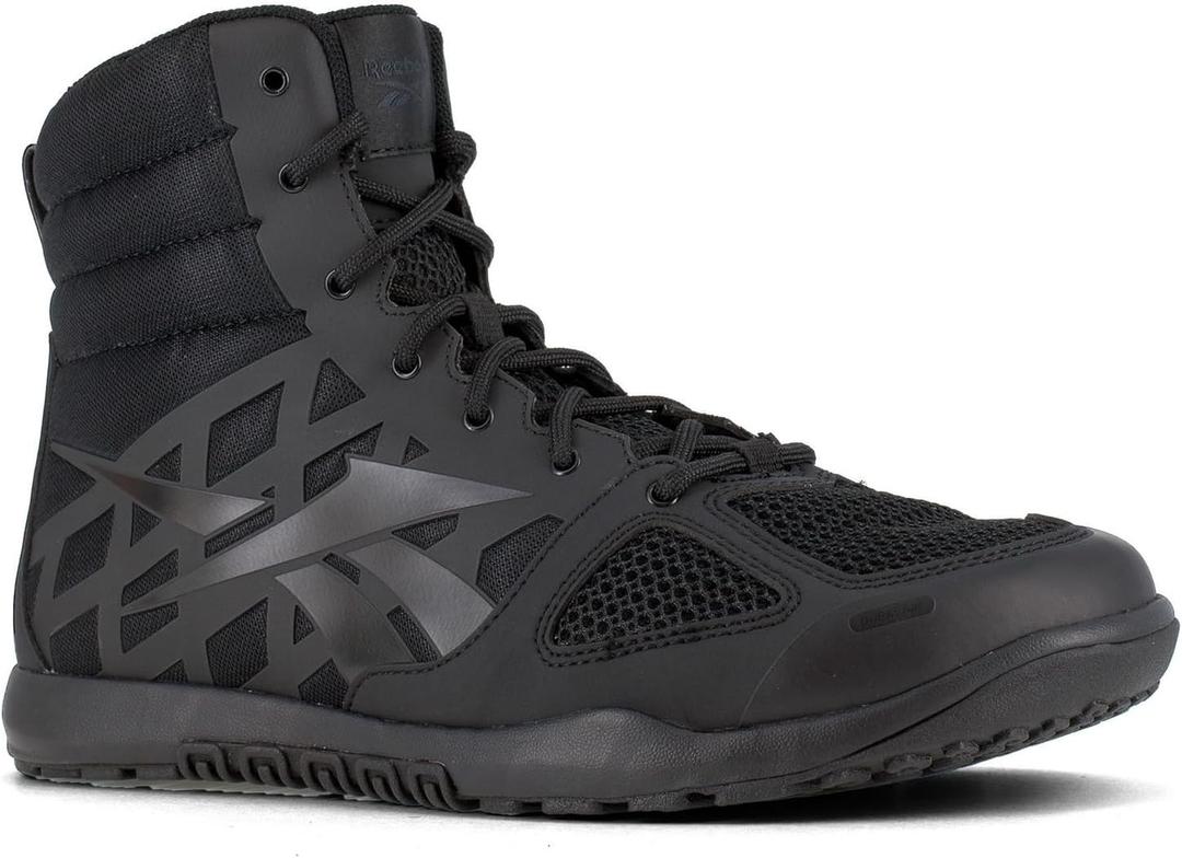 Reebok Men's Nano 6" Tactical Boot Military (13 Women/13 Men, Black)