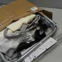 STORAGE MANIAC Commercial Laundry Hamper with Heavy Duty Steel Frame, 160 L Industrial Laundry Basket Cart with Wheels for Hotel, Home, Laundry Room, 18''L x 18''W x 31''H, Medium Beige