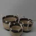 Set Of Baskets For Home 30x9, 37x10, 43x11