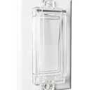 Light Switch Guard, ILIVABLE Child Proof Rocker Switch Plate Cover Prevents Kids or Accidental Turned On/Off Switch While Allowing Access (Clear, 2 Pack)