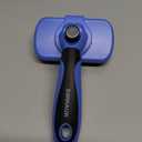Swihauk Self Cleaning Slicker Brush - Skin Friendly Deshedding Grooming Tool for Dogs & Cats, Suitable for Shedding & Haired Pets, with Pet Supplies Accessories, Blue