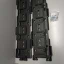 PR1ME 31 Inch Heavy Duty Garage Storage Wall Rails, 2 Pcs Wall Mount Organization Rails, Organization Tool Storage Utility Rack for Hooks