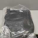 Motor Trend FlexTough Performance All Weather Rubber Car Floor Mats - 3 Piece Floor Mats Automotive Liners for Cars Truck SUV, Heavy-Duty Waterproof (Black)