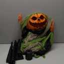 5.41ft Standing Animatronic Pumpkin, Halloween Trick Ghastly Pumpkin, Sound & Sensor Activated with Creepy Sound, Ghost-Like Hands, Flashing Red Lights, Haunted House Spooky Decor Horror Prop