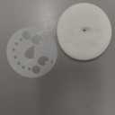 3 Snowman Face Stencils for Painting on Wood Slice, Christmas Stencils for Crafts Reusable Holiday Ornament Drawing Templates for Tiered Tray/Window/Shirts