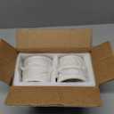 MALACASA Ramekins 6 Oz Oven Safe, Ceramic Creme Brulee Souffle Dishes, Pudding Custard Cups Ramekin For Baking, Small Dipping Sauce Bowls, Set of 4, Microwave and Dishwasher Safe, Arctic White