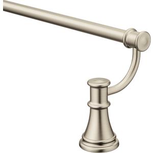 Moen YB6418BN Belfield 18-Inch Bathroom -Towel Bar, Brushed Nickel