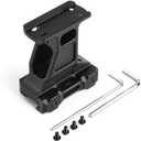 2.91" Centerline Red Dot Riser Mount, Tactical Picatinny Rail Riser Scope Mount for T1 T2 Optic Sight, Fit for 20mm Picatinny Rail