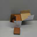 Bed Furniture Risers 3 inch, Square Adjustable Risers Blocks for Bed Sofa Table and Couch Lift to 1.5 or 3 inchHeavy Duty Support Up to 1,300 Lbs (4 Pack-Brown)