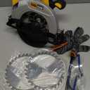 Circular Saw for DeWalt 20V Max Battery, 7-1/4-Inch Blade, 8000 RPM, Brushless Cordless Circular Saw Kit for Cutting Wood PVC (Battery Not Included)