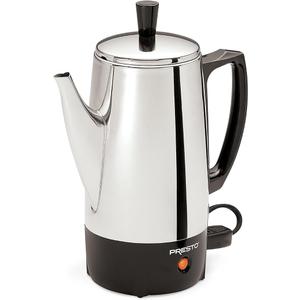 Presto 02822 Stainless Steel 6-Cup Electric Coffee Percolator