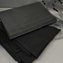 83 Inch Wide Portable Closet Wardrobe, Clothes Storage Rack Organizer with Cover, 5 Clothes Hanging Rods and 10 Storage Shelves, Black