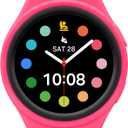 Samsung Galaxy Watch Kids Band for Galaxy Watch 4/5/6/7/FE, Smartwatch Replacement Strap for Kids, Silicone Small, GP-TYL305AMBRU, Magenta